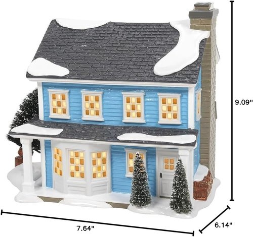 Department 56 Chester House Lit Building - National Lampoon's Christmas Vacation | 7.64 Inch, Multicolor