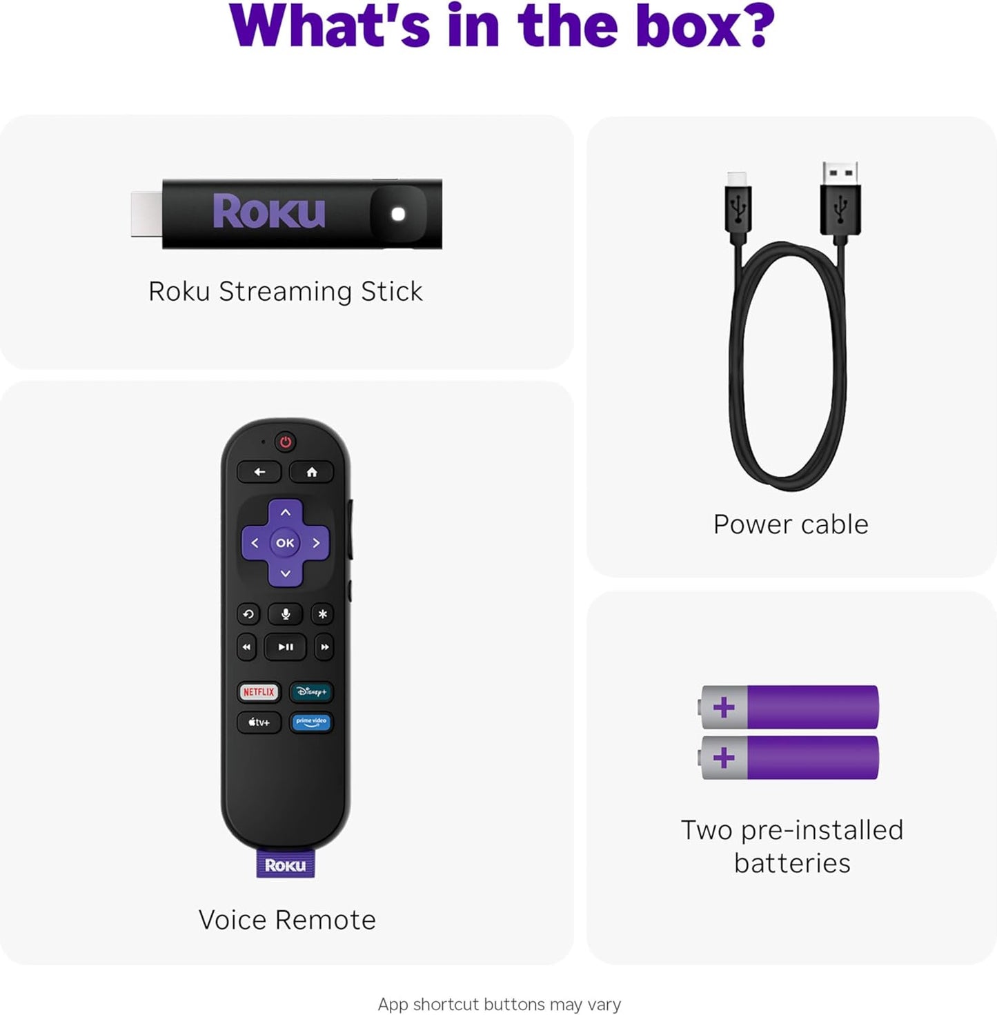 Roku Streaming Stick HD - HD Streaming Device with Voice Remote | Access Free & Live TV
