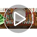 12x18 Inch Christmas Gingerbread Candy Cane Placemats Set of 8 - Holiday Table Decor