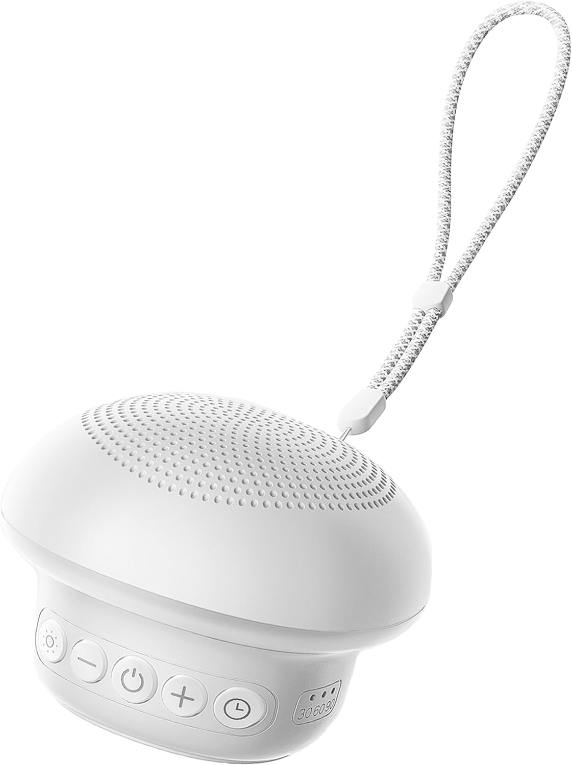 Skiennix Portable White Noise Sound Machine - 20 Soothing Sounds, 48H Battery Life, Night Light & Timers