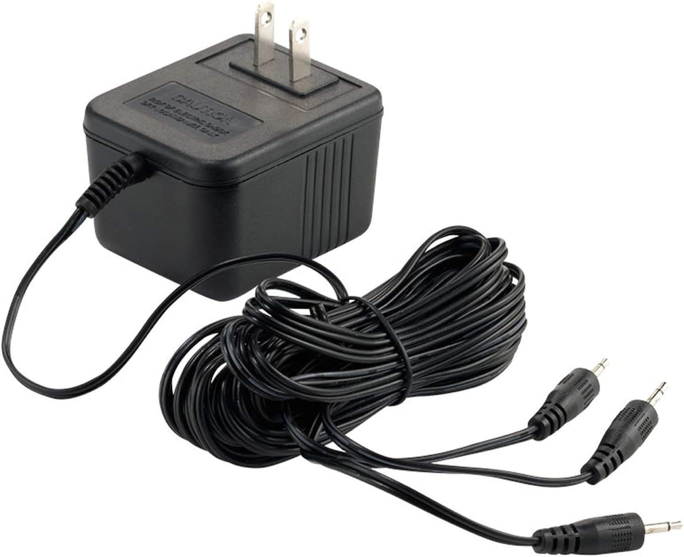 Department 56 AC/DC Power Adapter for Village Collections - 3.15 Inch, Black Design