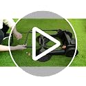 26-Inch Walk-Behind Floor Sweeper with Large Dust Container for Garage Patio Yard