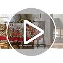 Christmas Tablecloth 60 x 84 Inch Oval Gingerbread Man & Bear Design - White Red