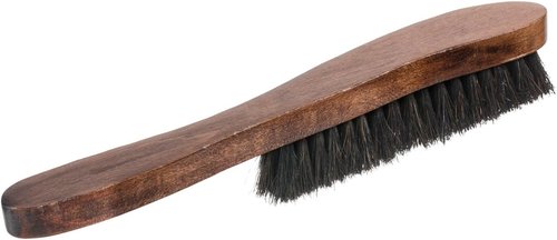 Home-it Hat Brush - Premium Dust Brush with Horse Hair Bristles for Lint Removal | Walnut Hardwood Handle