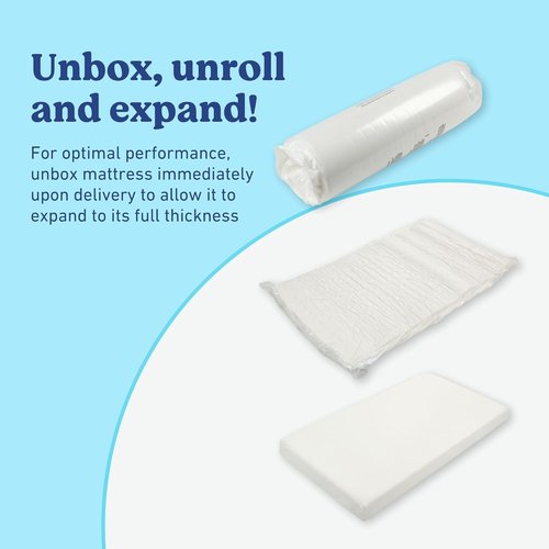 Graco Premium Crib & Toddler Mattress - GREENGUARD Gold Certified, Waterproof Cover, Fits Standard Cribs & Toddler Beds