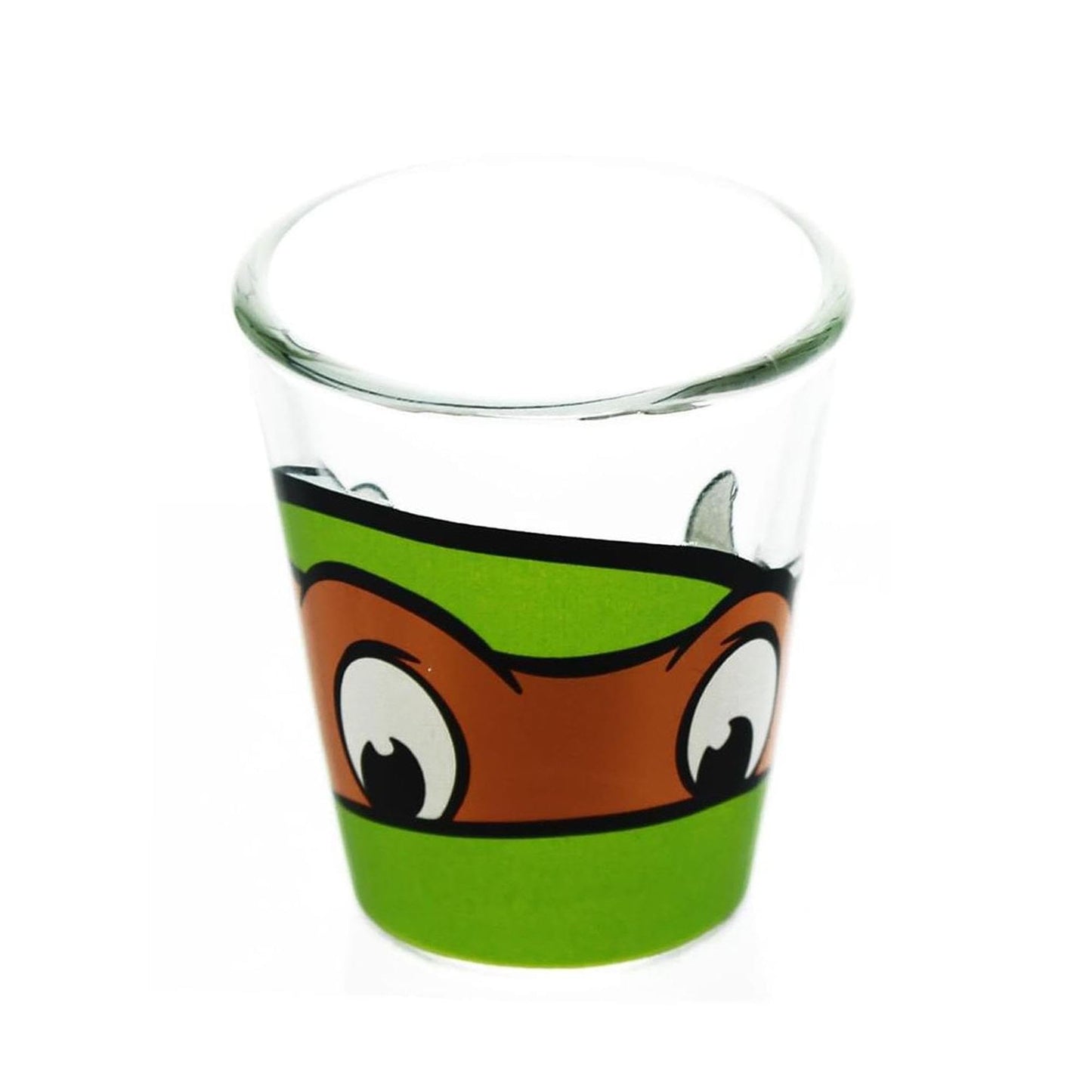 Teenage Mutant Ninja Turtles Michelangelo Clear Shot Glass