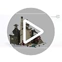 Victorian London Gin Distillery Building - Dickens Village Decor, 8.86"