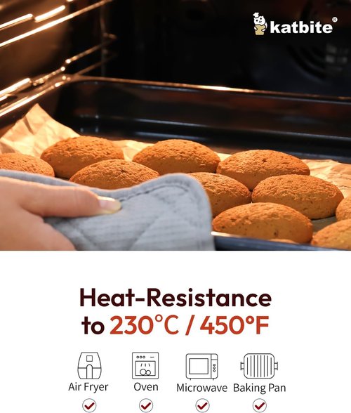 Katbite 16x24 Inch Parchment Paper Sheets - 100 Non-Stick Precut Baking Liners | Unbleached for Cooking & Grilling