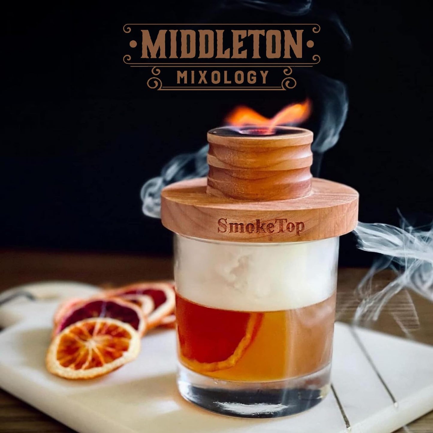 SmokeTop® 4oz Bag - Cocktail Smoker Chips for Old Fashioned Cocktails, Whiskey, & Bourbon - by Middleton Mixology Made in The USA (800 uses) (Cherry)