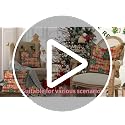 Multicolor Christmas Gingerbread Man Pillow Covers 18x18 Set of 2 - Holiday Decor