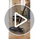 Steam Cleaner & Steam Mop Plus 1500W with Movable Base & Black White Variation