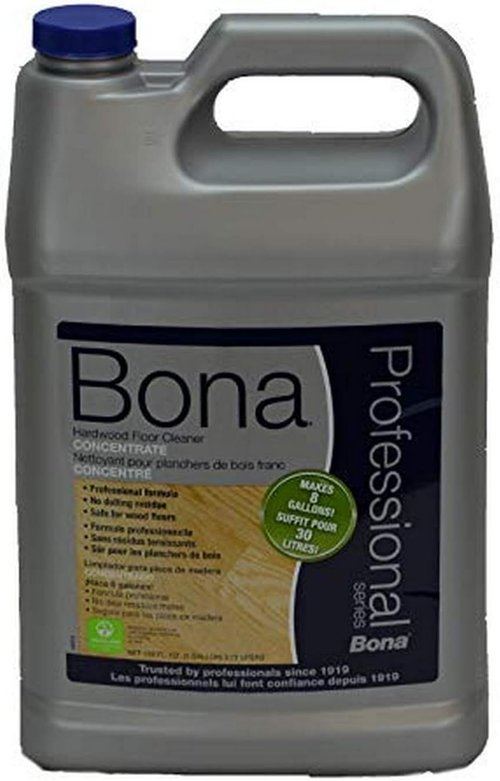 Bona Pro Hardwood Cleaner Concentrate - 128 Fl Oz Gallon for Superior Shine & Protection