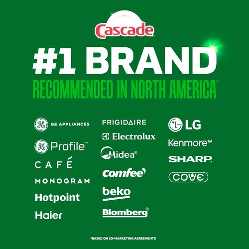Cascade Complete Dishwasher Detergent Pods - Fresh Scent, Powerful Grease-Fighting Tablets | 100 Count Value Pack