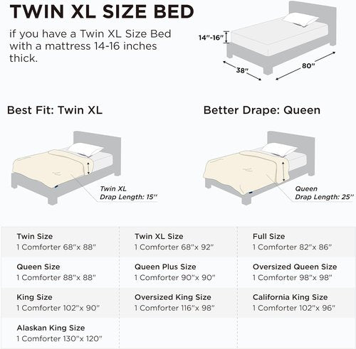 Bedsure Comforter Duvet Insert - All-Season Twin XL Quilted Bedding, GentleSoft Down Alternative, Pink 92 x 68 Inches