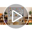 Halloween Classroom Bulletin Board Set Ghost Pumpkin Spider Decor