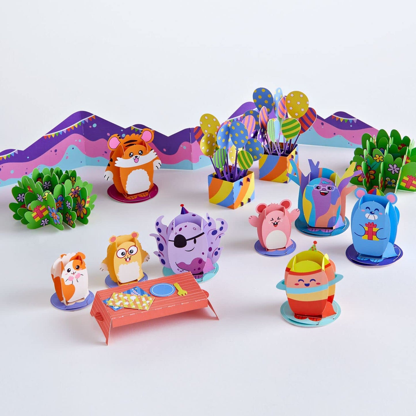 Lovepop Birthday Adventure Box, Advent Calendar for Kids, 6.45" x 4.84" x 2.2" Box Size, Pop Up Characters, Gifts for Girls