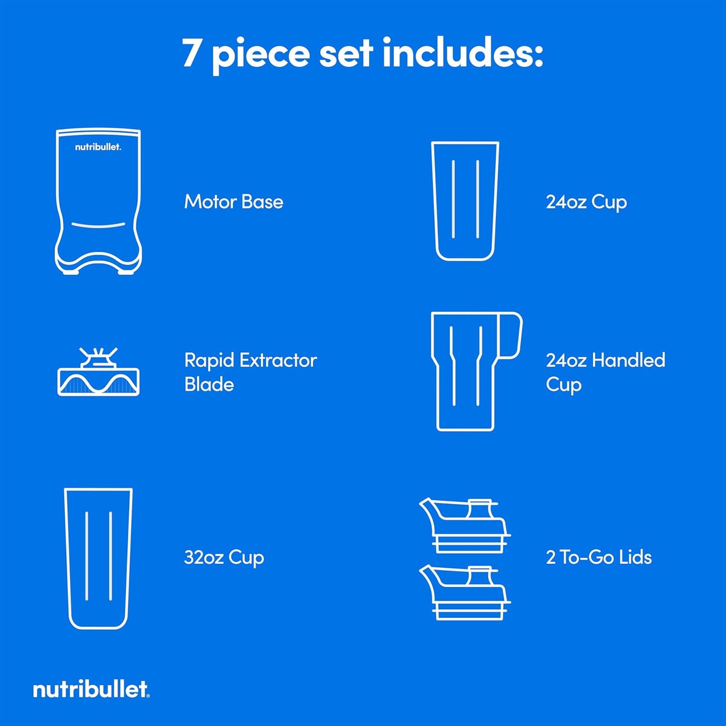 Nutribullet Ultra Personal Blender - 32 Oz Stainless Steel Design for Smoothies & Shakes