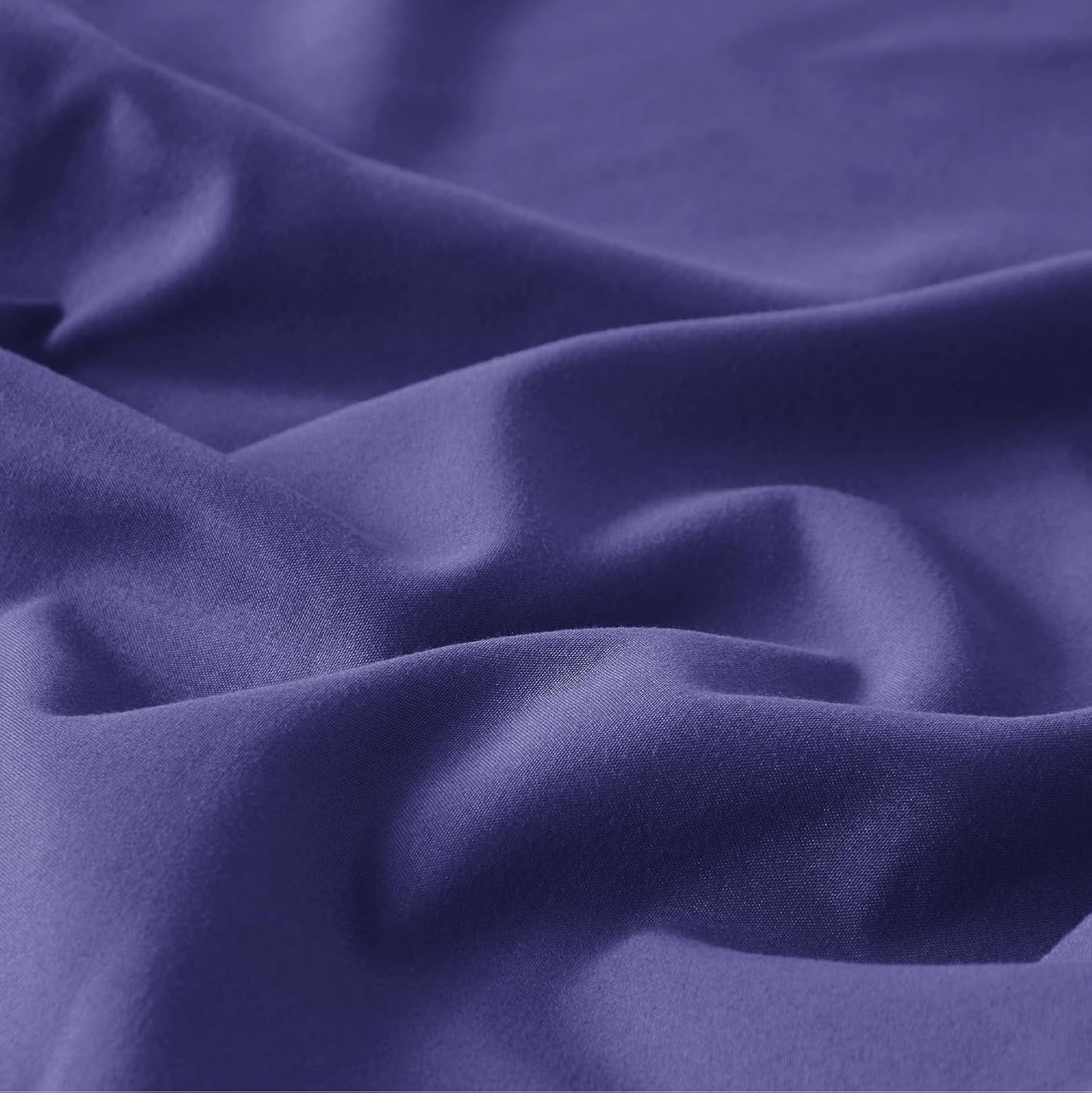 Bedsure King Size Duvet Cover Set - Extra Soft Prewashed Cotton-Like Polyester in Skipper Blue | 3 Pieces with Zipper Closure