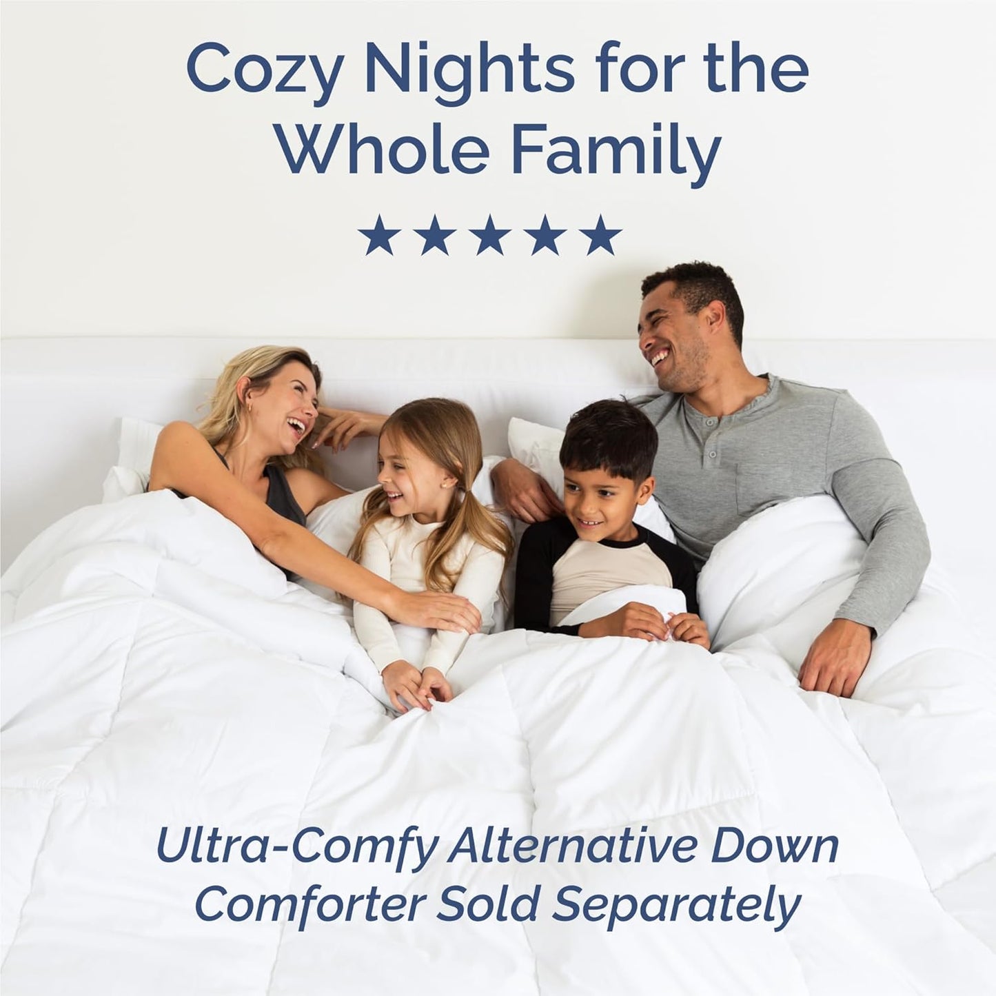 Split King Size 5-Piece Sheet Set | Comfy Cooling Bed Sheets - Luxury Hotel Quality - Beige