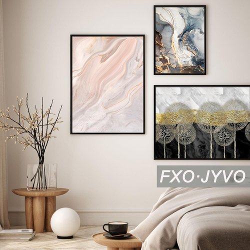 Fxojyvo 8x11 Picture Frame - Lightweight Black Frame for 8x11 Inch Photos | High Transparency Design