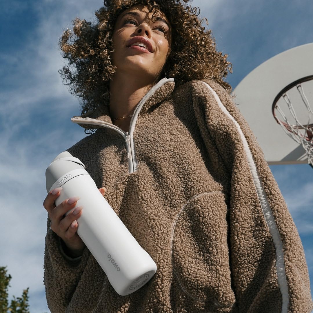 Owala FreeSip Insulated Stainless Steel Water Bottle - BPA-Free, 24 oz, Perfect for Sports & Travel | Crown Jewel
