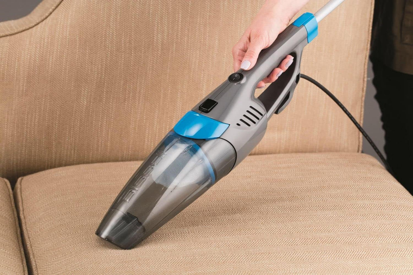 Bissell Lightweight 3-in-1 Vacuum - Versatile Cleaning Solution in Grey and Blue