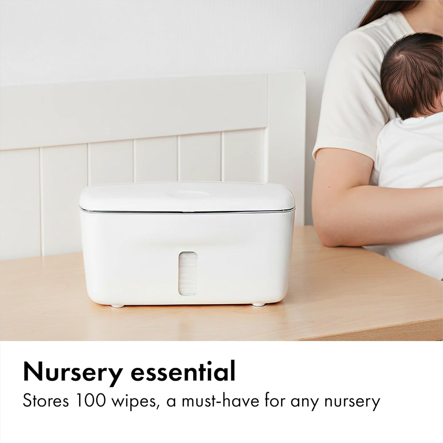 OXO Tot Wipes Dispenser - Perfect Pull Design for Easy Access | Stylish Gray Finish