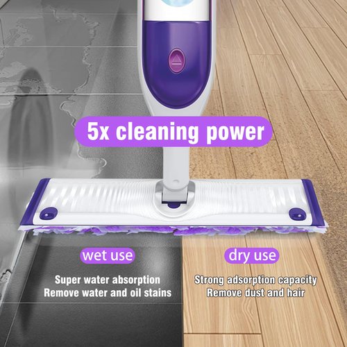 25 Pack Power Mop Refill Pads for Swiffer Power Mop, Disposable Spray Wet Pads Refill for Swiffer PowerMop Multi-Surface Mopping Pad,Mop Head Replacement for Floor Cleaning
