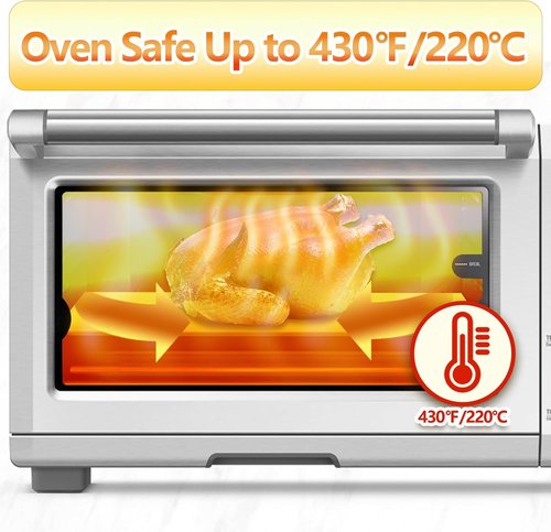 BLACK+DECKER Air Fryer Paper Liners - 100PCS Disposable for 4-Slice Crisp 'N Bake Toaster Oven