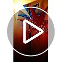 24 Inch Paper Star Lanterns Pack of 3 Christmas Holiday Decor - Blue, Turquoise & Red