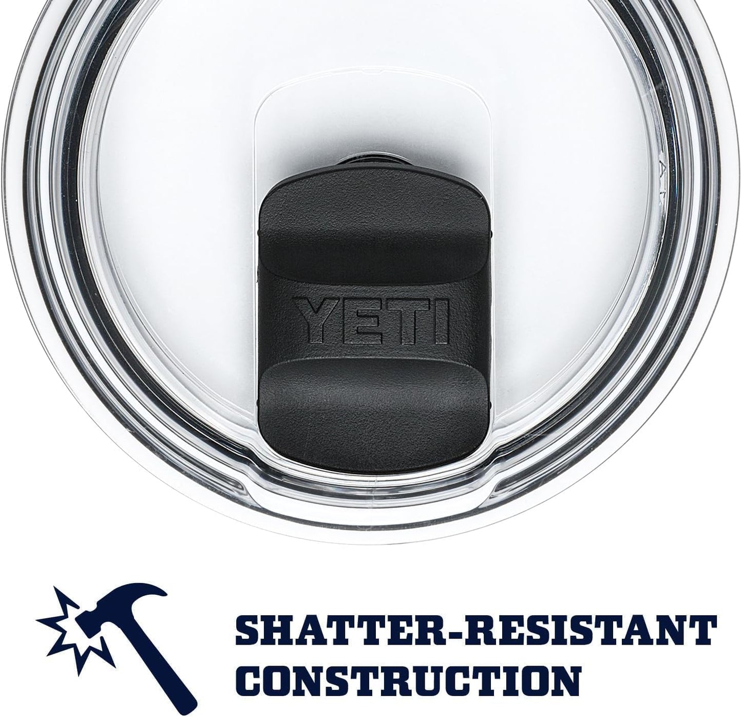 YETI Rambler 10 oz Stackable Lowball 2.0, Vacuum Insulated, Stainless Steel with MagSlider Lid, Navy