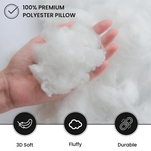 Foamily Throw Pillow Insert 18x18 (Set of 4) Premium Decorative Pillows for Couch, Bed & Living Room, Soft Fluffy Throw Pillows for Couch, Pillow Inserts for Home Decor