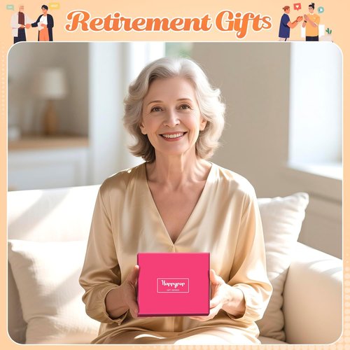 HAPPYPOP Retirement Gifts for Women - Retired Socks Friends Neighbors Gifts for Her