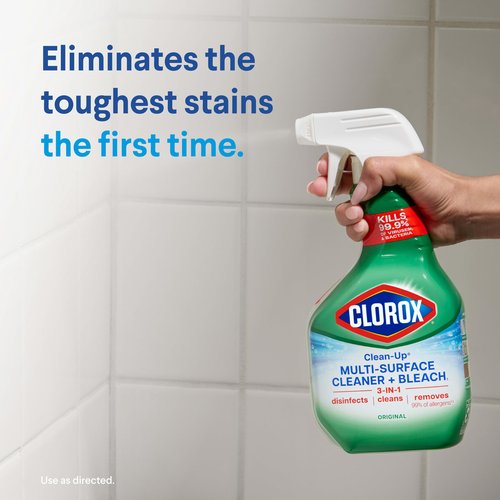 Clorox Clean-Up Multi-Surface Cleaner with Bleach, 32 Fl Oz Ea, Pack of 3 (Pack May Vary)
