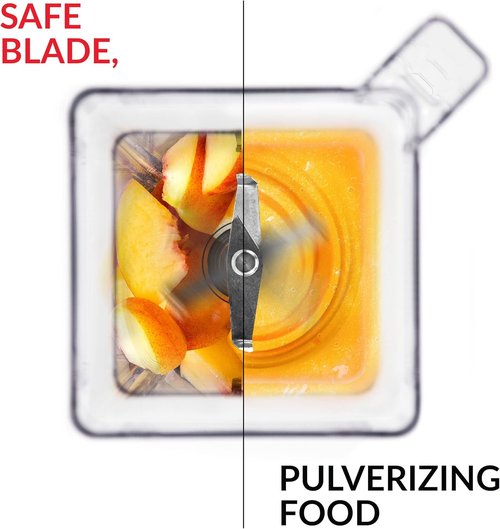 Blendtec Total Classic Original Blender - Professional-Grade 90 oz WildSide+ Jar - 6 Pre-Programmed Cycles - Red
