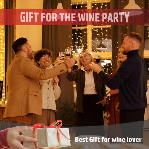 Corkscrew Wine Opener with Foil Cutter Air Pump Wine Bottle Opener Easy-Open Portable Handheld Travel Wine Cork Screw Remover for Wine Lovers