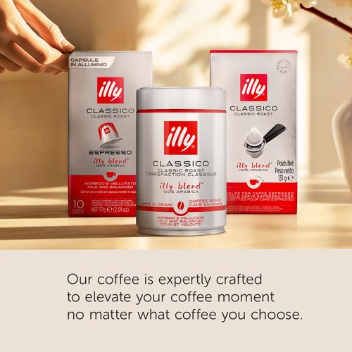 illy Coffee K Cup, Pods for Keurig Machines, Intenso Dark Roast, 100% Arabica, Premium Italian Coffee, 32 Count, 1 Pack