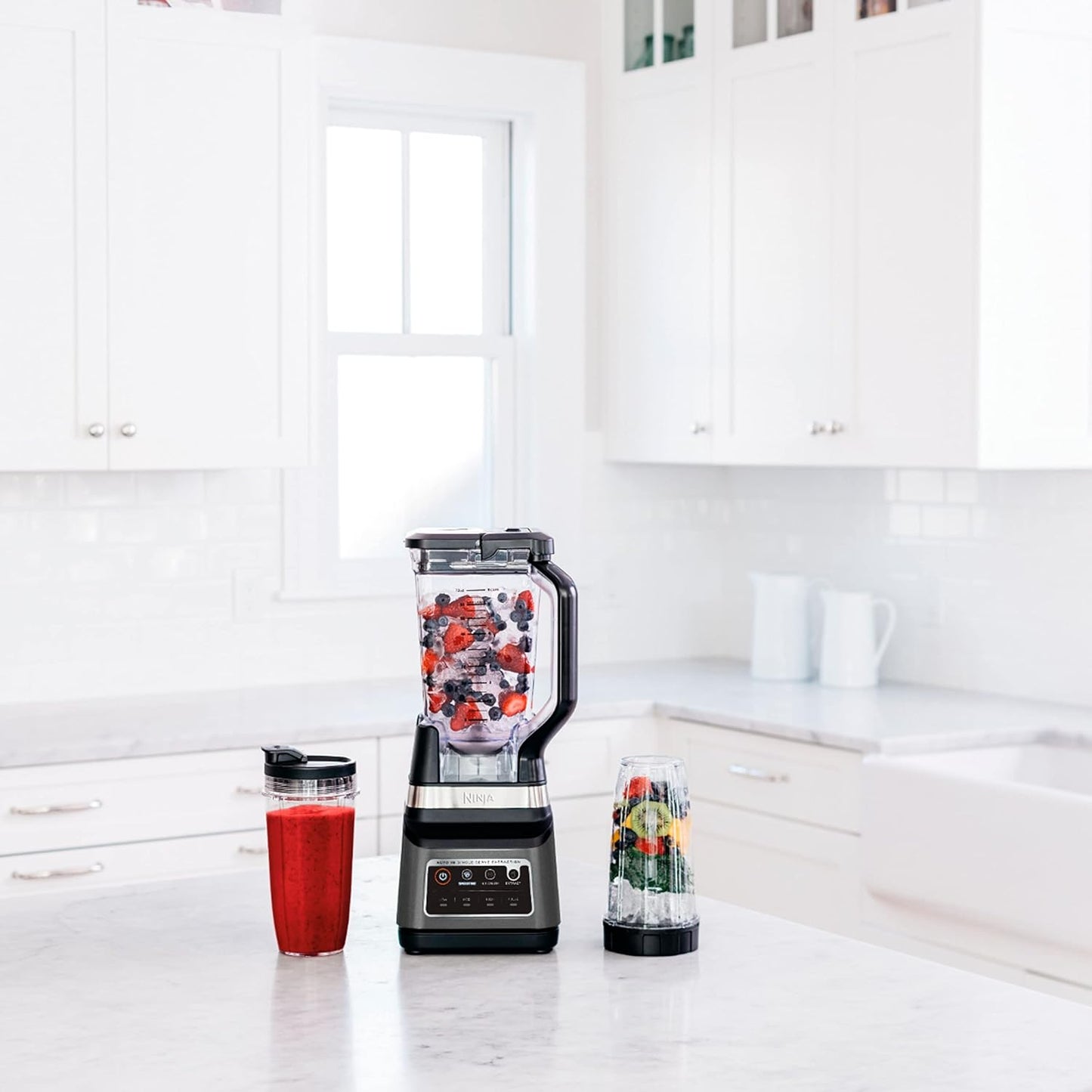 Ninja BN751 Duo Plus Blender - Auto IQ Technology for Effortless Blending | Renewed Model