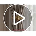 Gold Bee Curtain Tiebacks Set - Rustic Farmhouse Window Decor