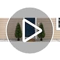 4FT Artificial Cedar Tree with Black Round Planter - UV Resistant Faux Evergreen for Indoor Outdoor