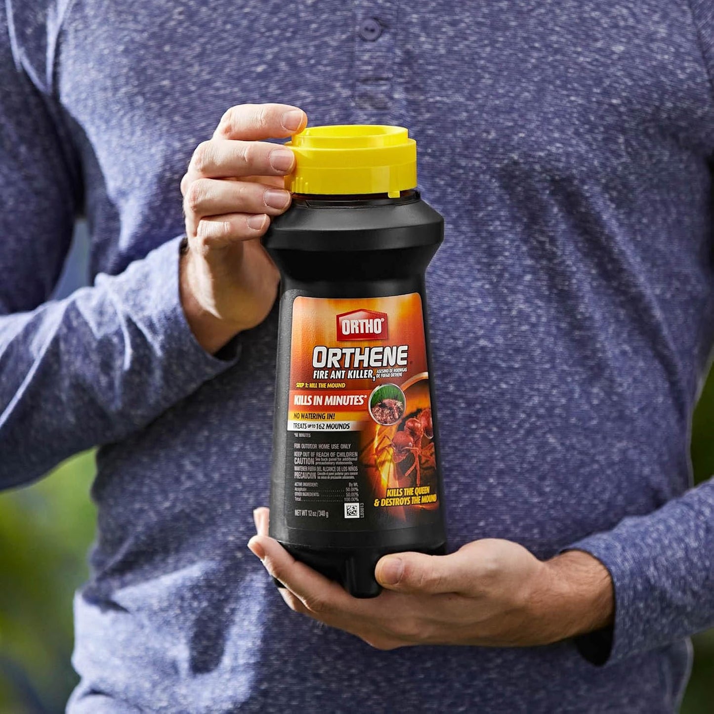 Ortho Orthene Fire Ant Killer - Effective Mound Treatment, Kills Queens, No Watering Needed | 12 oz. (2-Pack)