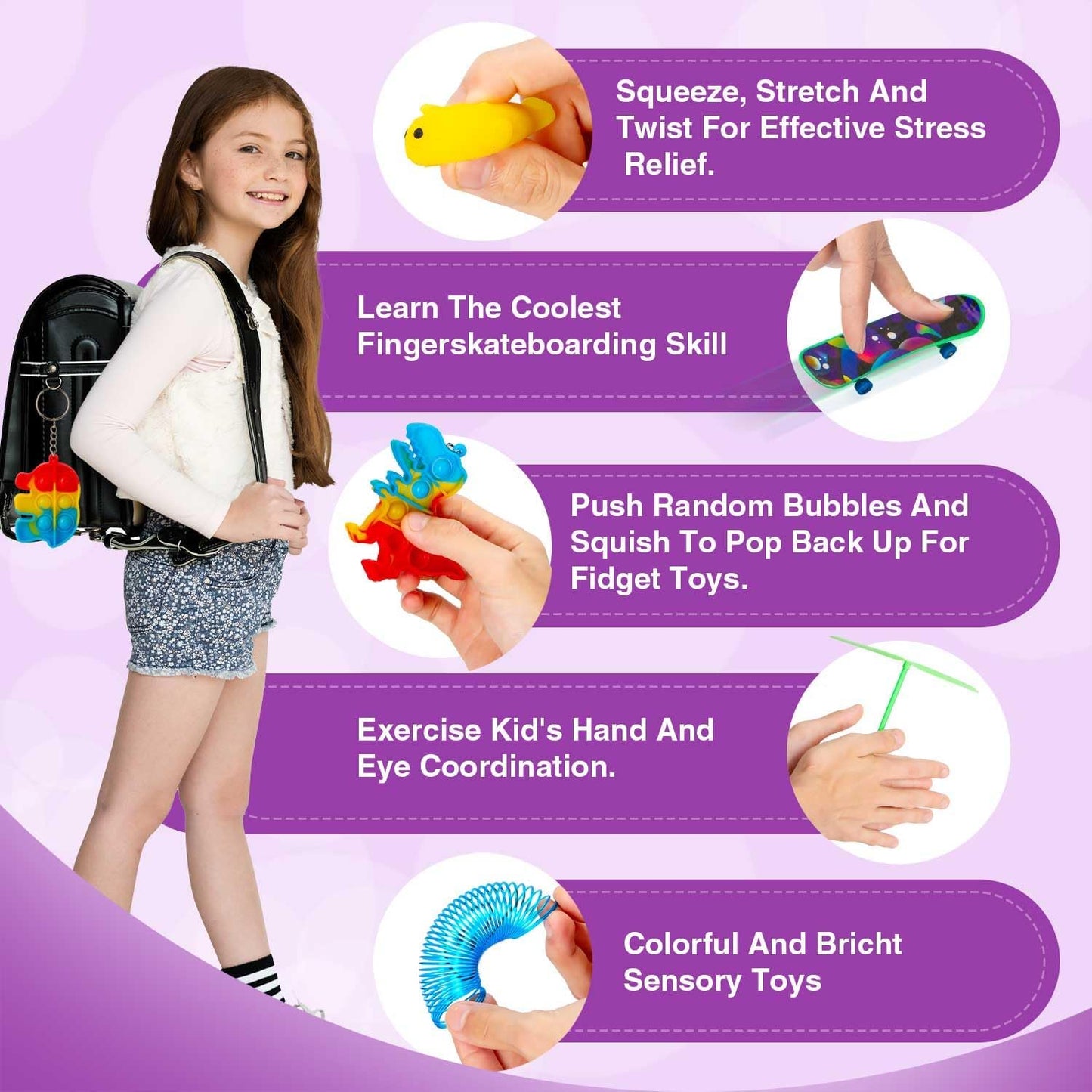 Skiennix Treasure Box Toys - 146 PCS Party Favors for Kids Aged 4-12 | Ideal Classroom Prizes & Fidget Toys