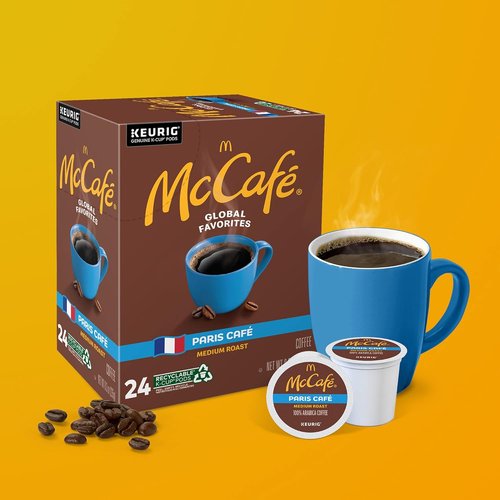 McCafe Single Serve Coffee K-Cup Pods - Medium Roast, 96 Count (4 Packs of 24)