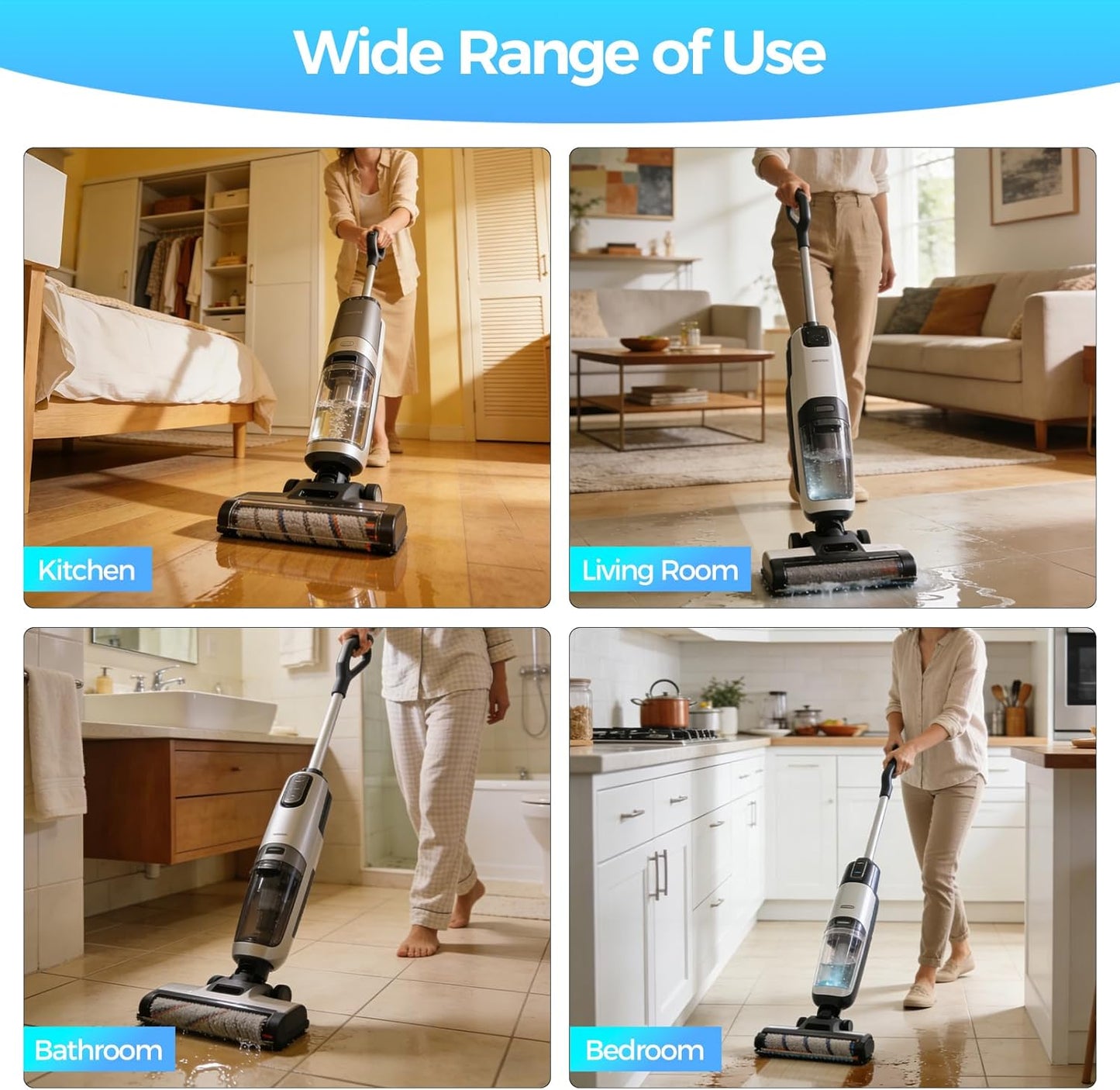 Skiennix Floor Cleaning Solution - Powerful Cleaner for Hardwood, Tile & Laminate Floors | 1L (33.8 Fl. Oz)
