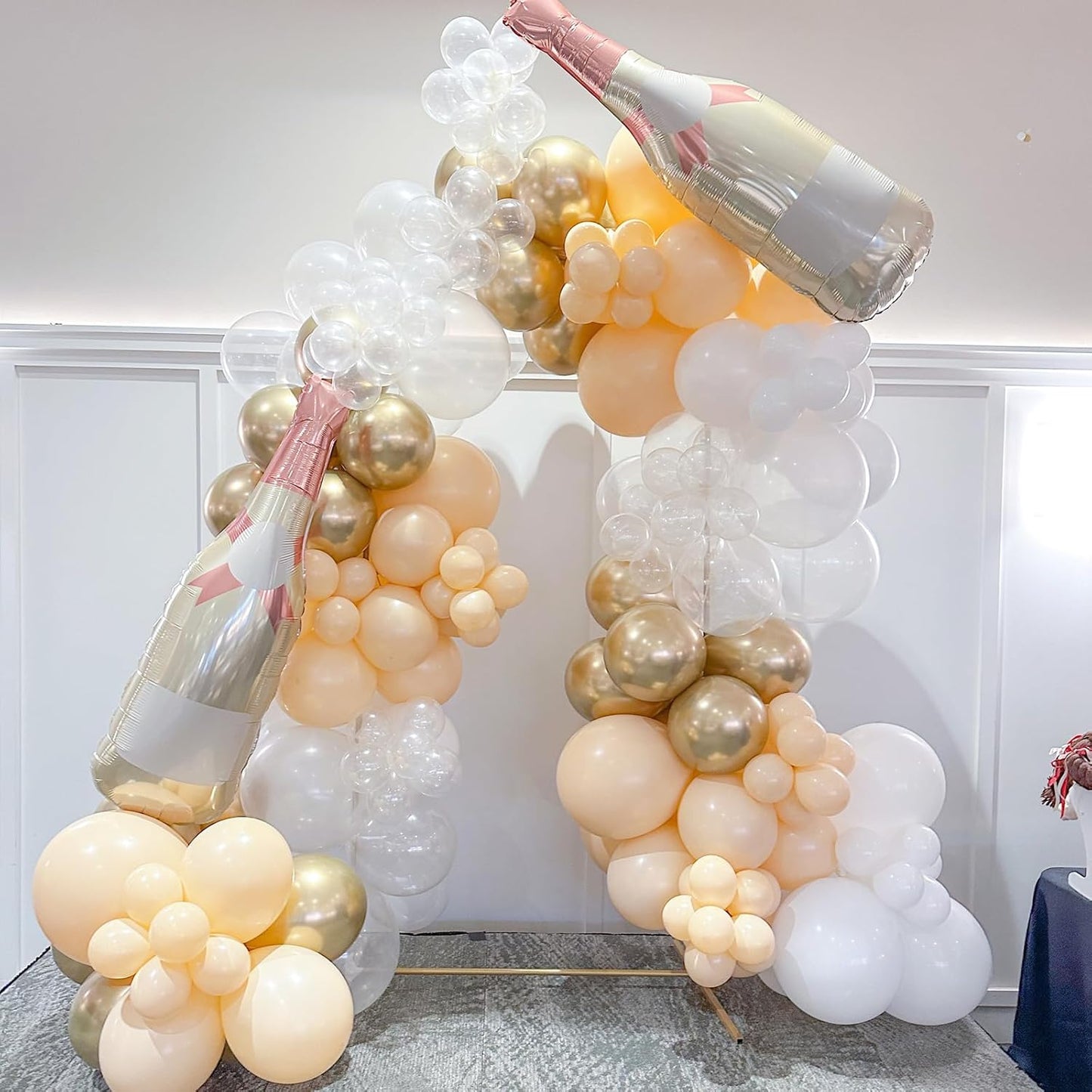 Voircoloria Blush Balloons - 66 Pack 12-Inch Nude Latex Balloons for Weddings, Graduations & Parties