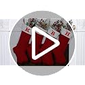 DIYASY Christmas Knitted Stockings with Letters - 20 Inch Large Holiday Stocking with Embroidered Alphabet - Red Xmas Gift Stocking for Christmas Decorations (Letter a)