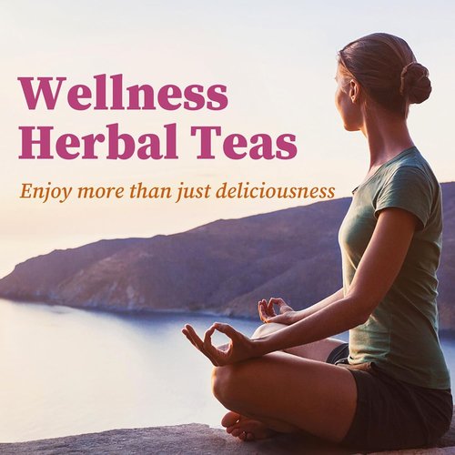 Fullchea Red Clover Tea Bags - 50 Non-GMO Teabags | Caffeine-Free Herbal Blend Rich in Antioxidants