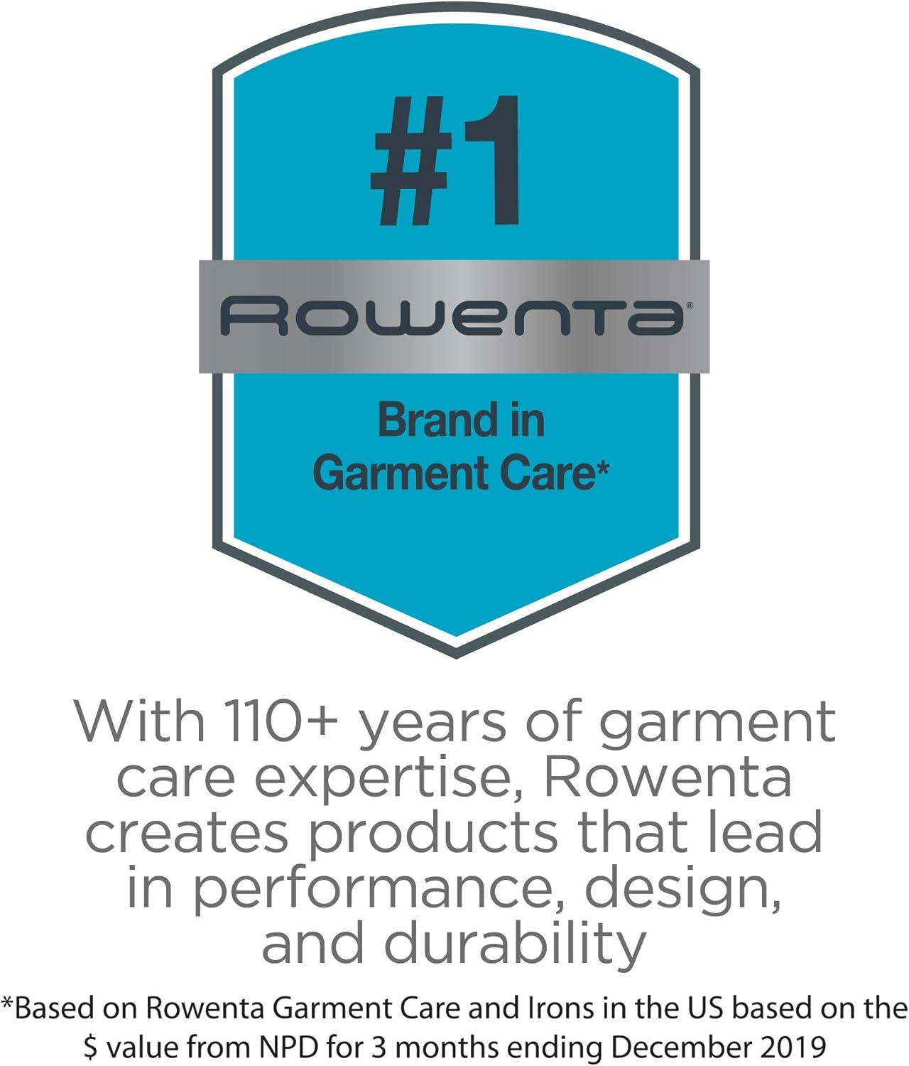 Rowenta Handheld Clothes Steamer - 15-Second Heat-Up, 4 Ounce Capacity, Portable & Travel-Friendly, White | DR3030