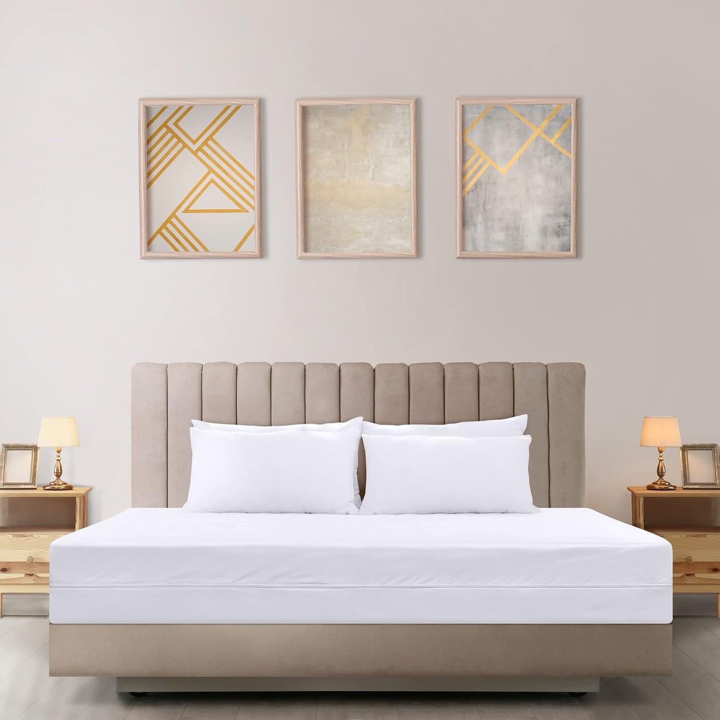 Utopia Bedding Mattress Protector - 100% Waterproof & Bed Bug Proof | Queen Size, Pack of 4