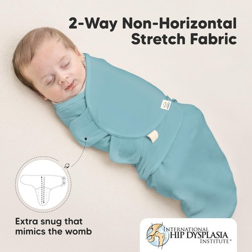 3-Pack Organic Baby Swaddle Sleep Sacks - Swaddles for Newborns, Infant 0-3 Months, Baby Girls, Boys, Soft & Snug Newborn Sleep Sack, Nursery Swaddling Blankets (Valiant, OS)